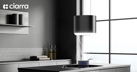 Top selling smart range hood in small kitchen