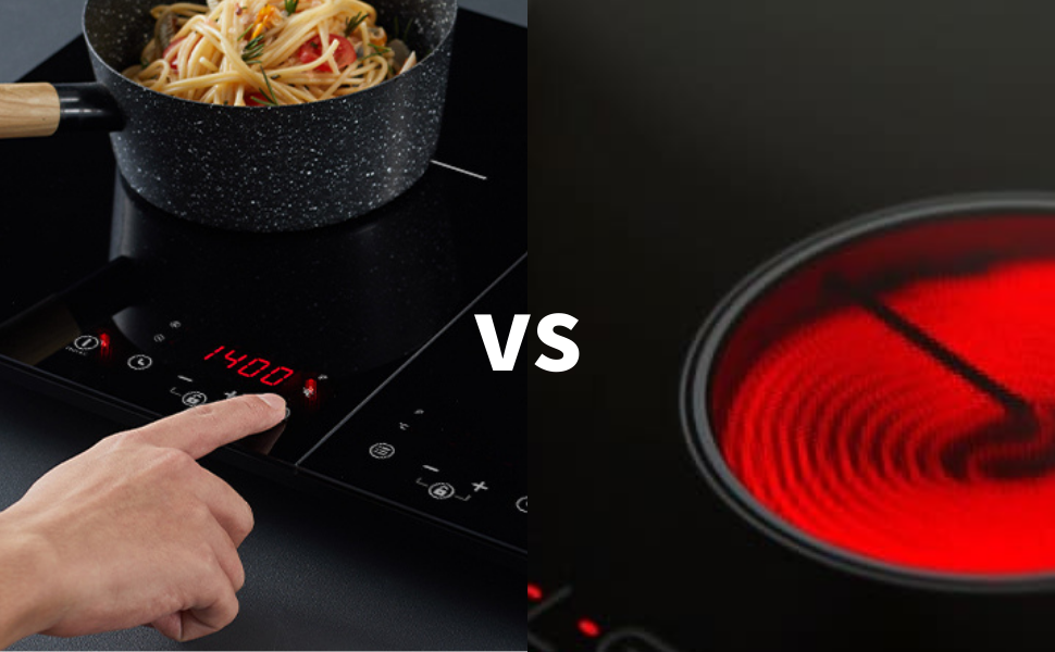 What is the difference between induction & ceramic hobs?