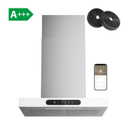 CIARRA Dynamic Smart Chimney Cooker Hood 60cm Wifi & Touch Control CBCW6102-OW